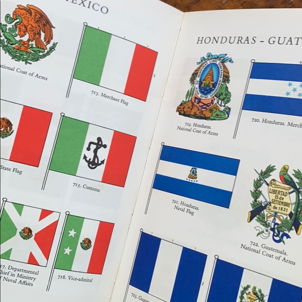 Vintage The Flag Book Rare! 1959 (860 in color) - Picture 11 of 16